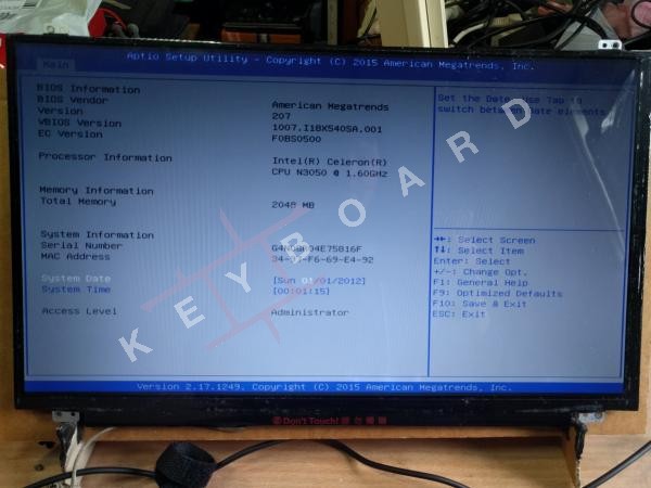 Матриця LCD до ноутбука Lenovo Ideapad 310-15IKB